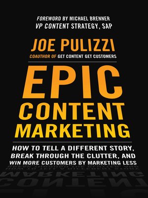 cover image of Epic Content Marketing